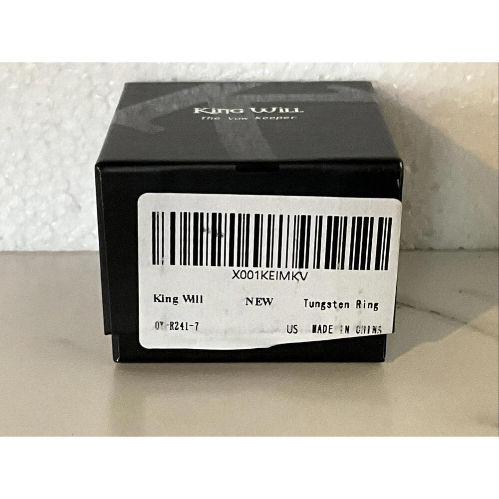 king will tungsten ring size 7